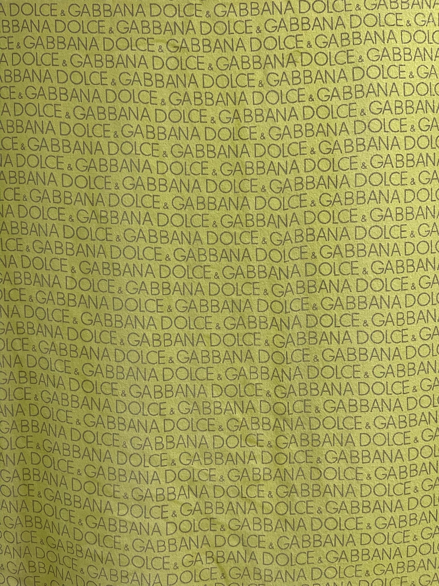 Foulard Dolce & Gabbana vert