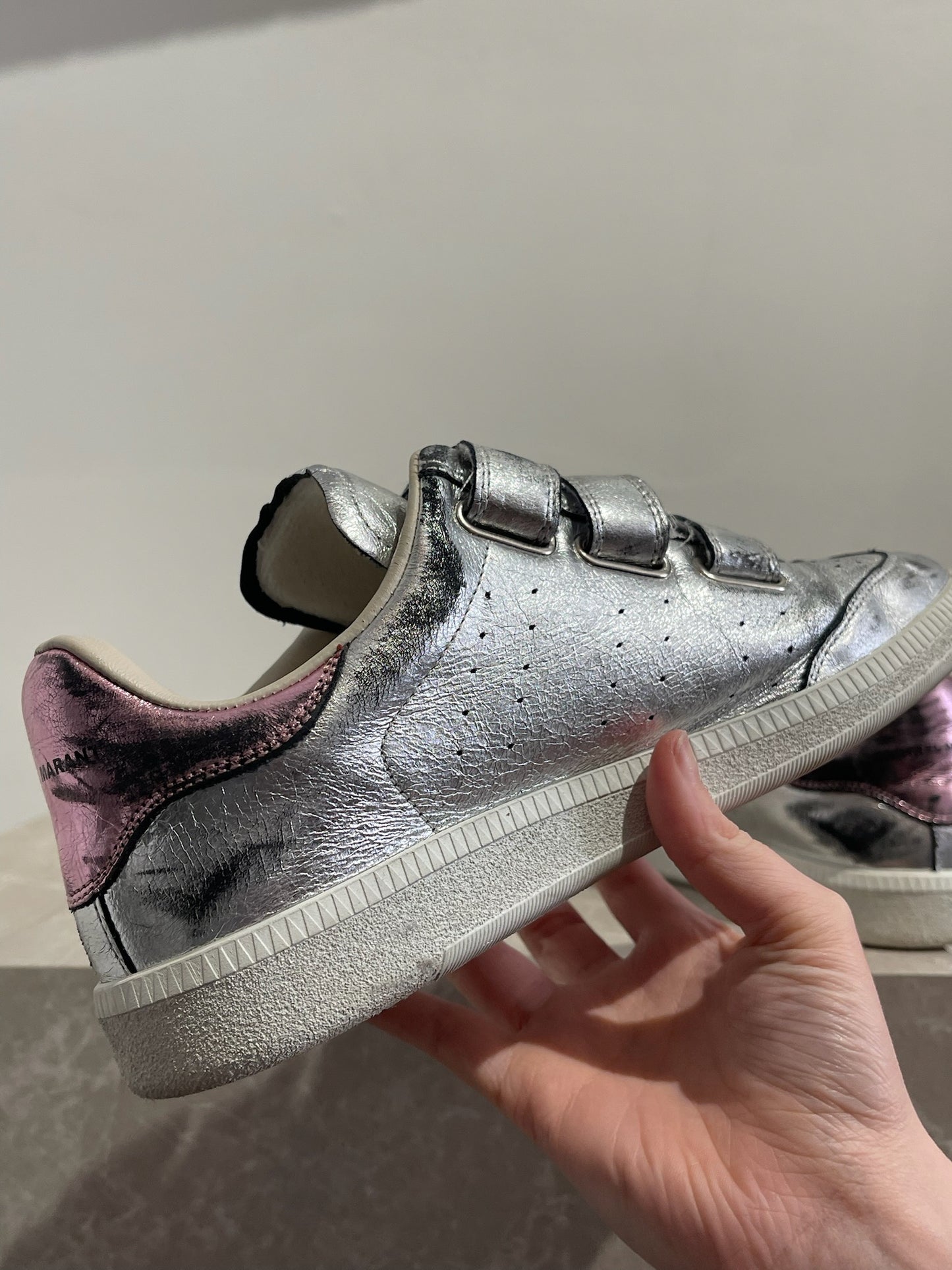 Baskets Isabel Marant argents T.37