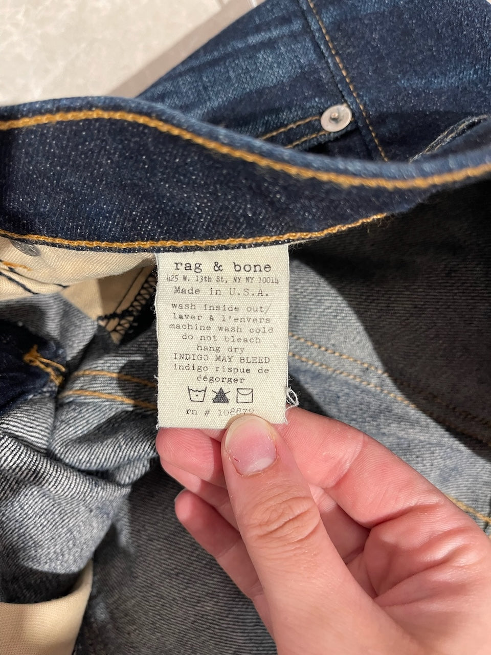 Jeans Rag & bone bleu T.26