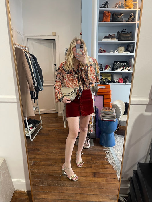 Blouse Etro imprimée T.40