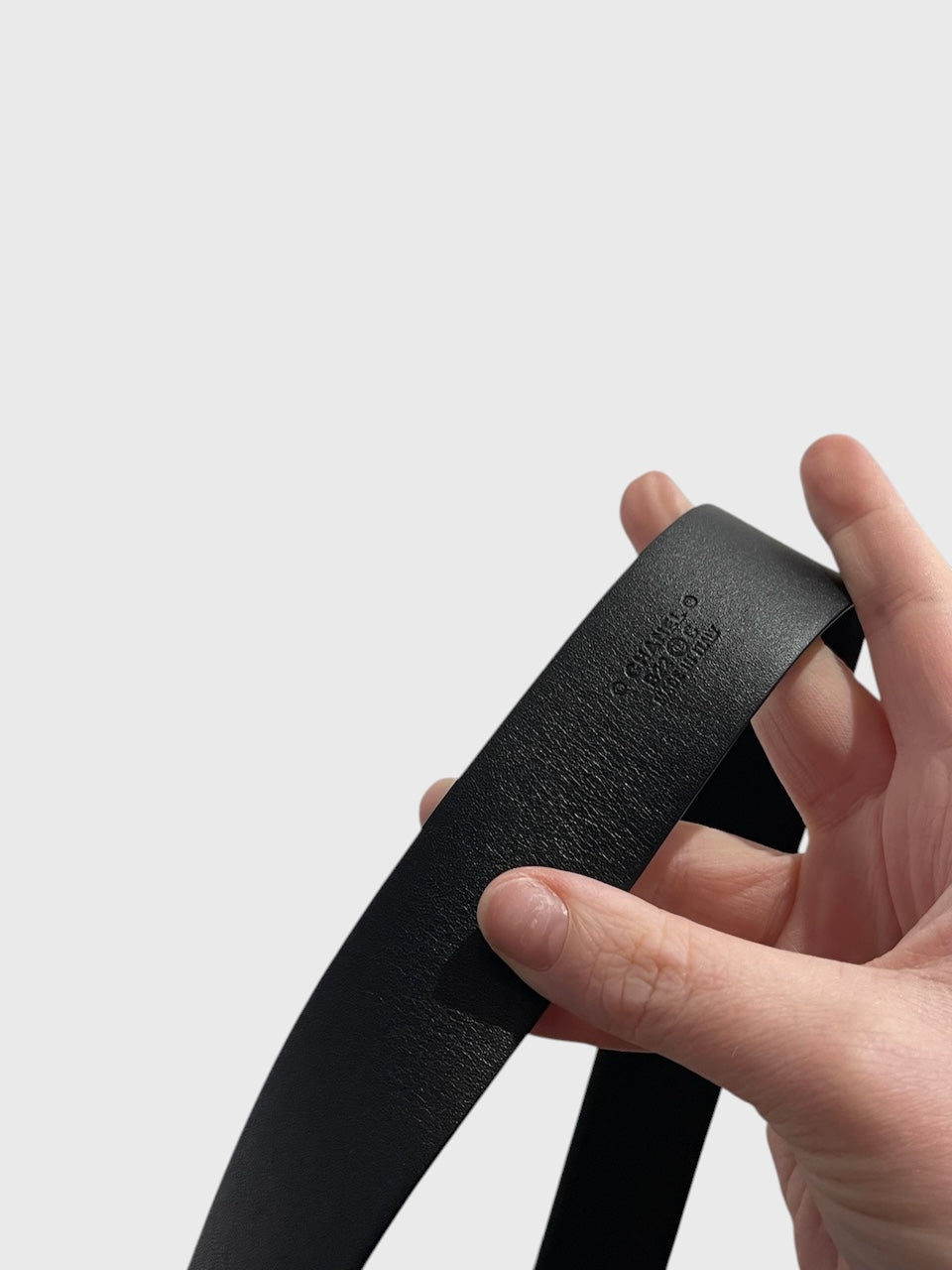 Ceinture Chanel Noir