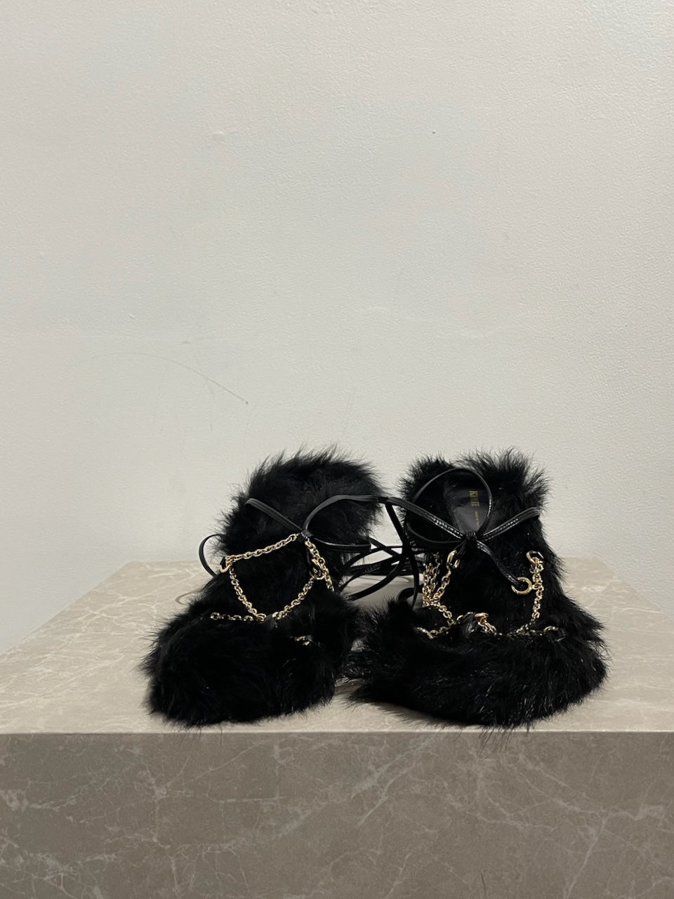 Sandales Khaite noires T.37,5