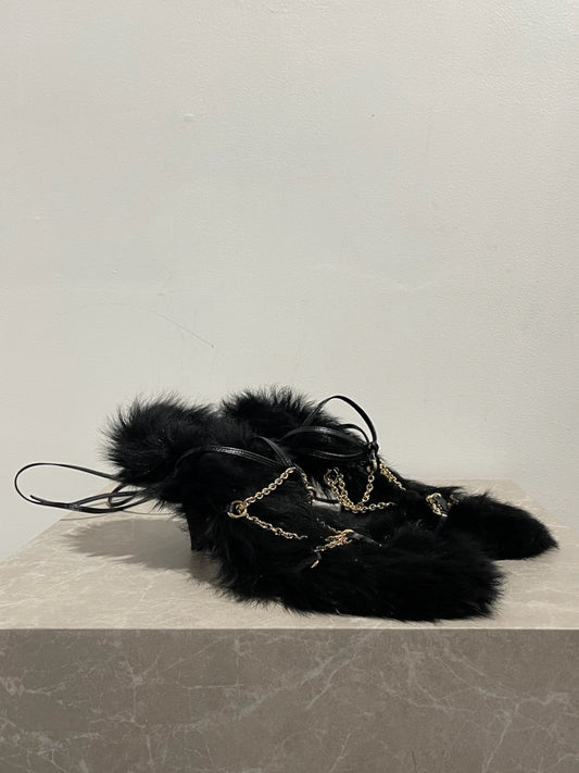 Sandales Khaite noires T.37,5