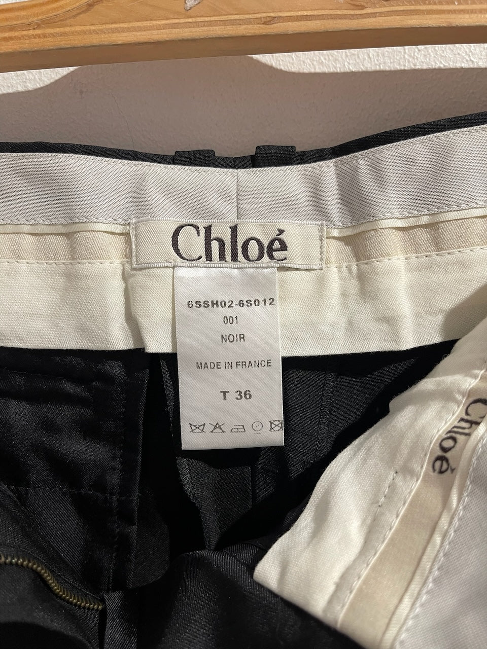 Bermuda Chloé noir T.36