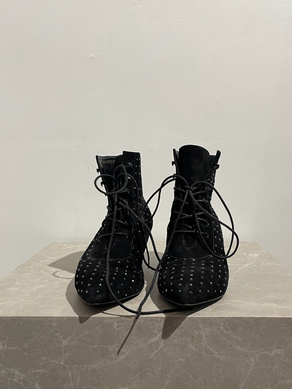 Bottines Saint Laurent noires T.37