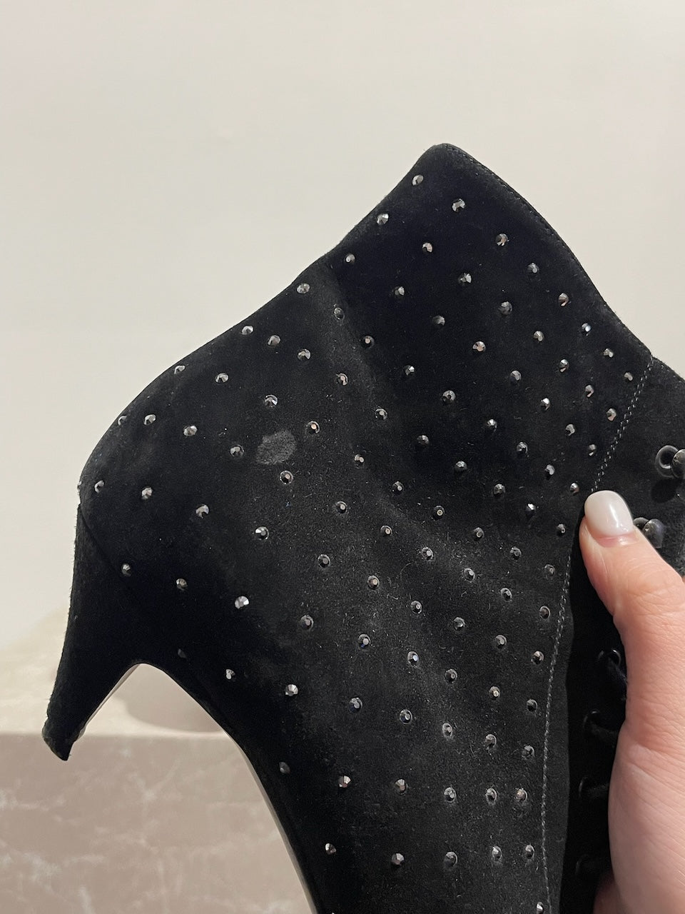 Bottines Saint Laurent noires T.37