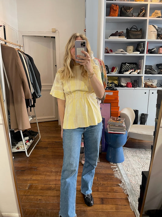 Top Proenza Schouler jaune T.S