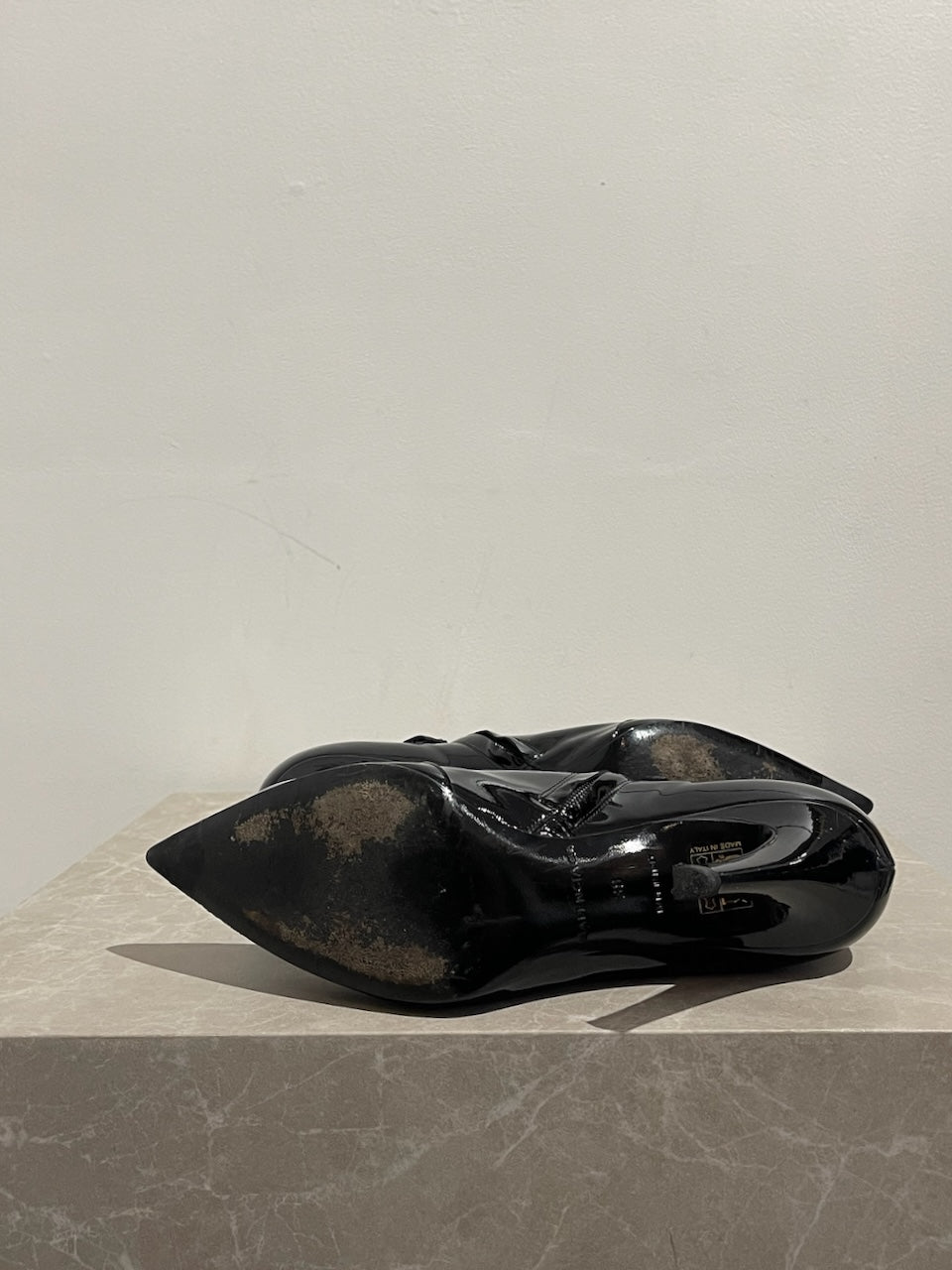 Boots Balenciaga noires T.38