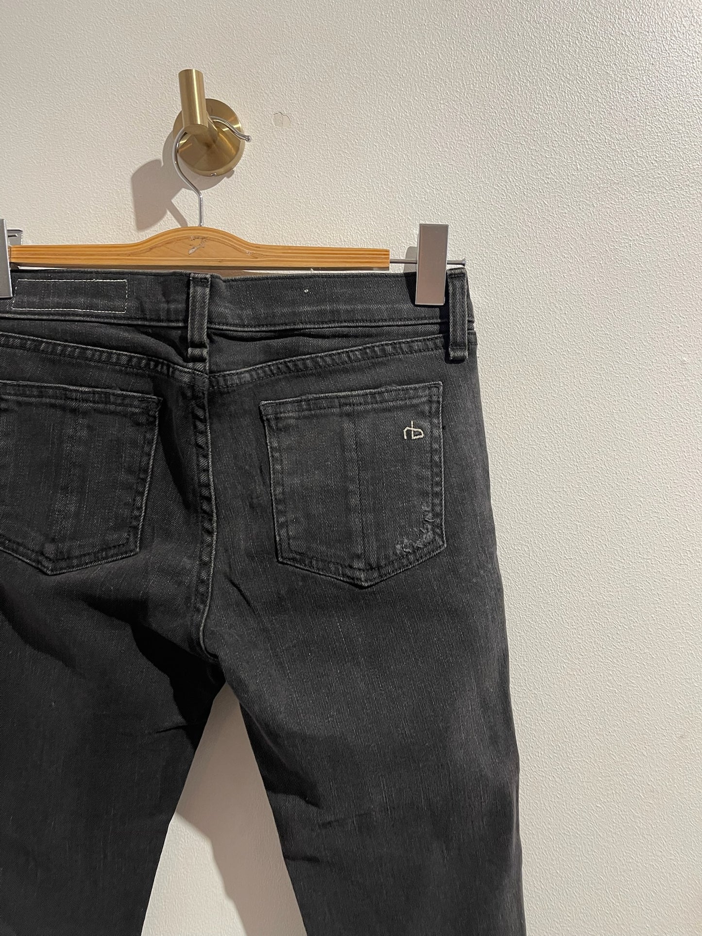 Jeans Rag & Bone noir T.26