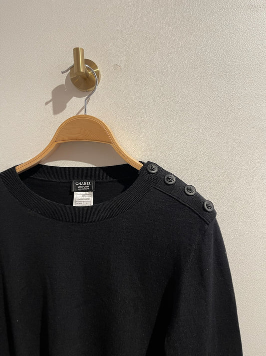 Pull Chanel noir T.S