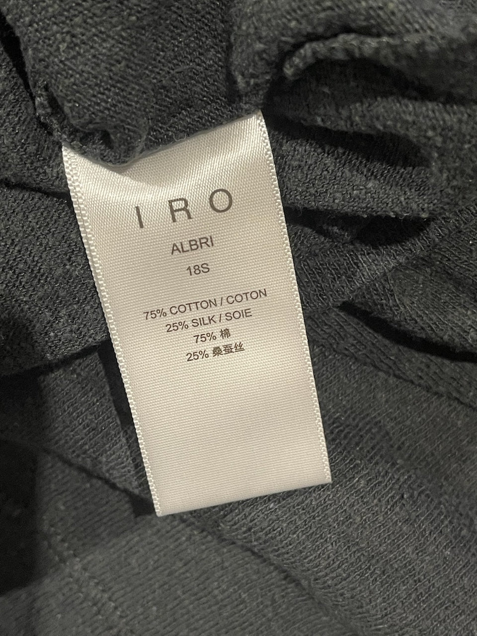 T-shirt Iro noir T.XS
