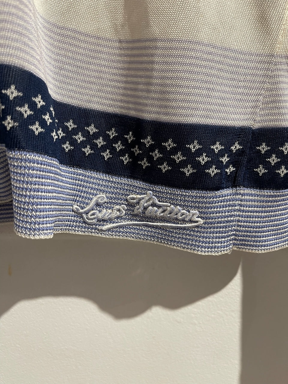 Cardigan Louis Vuitton bleu T.M