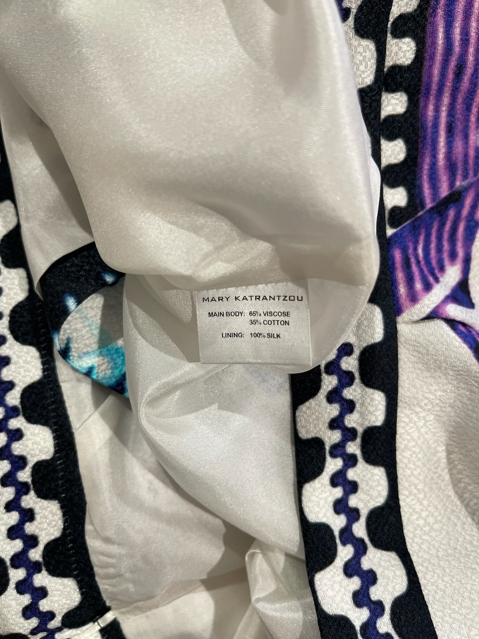 Jupe Mary Katrantzou imprimée T.36