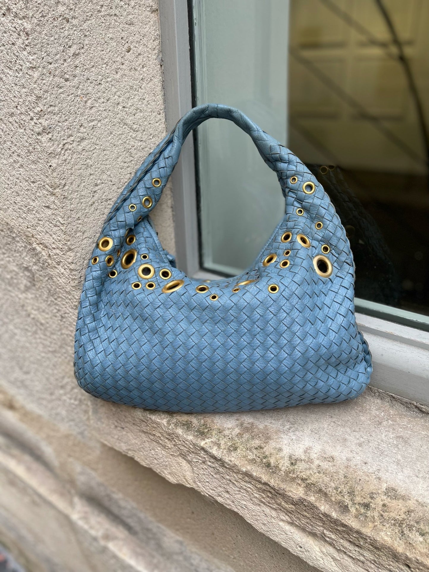 Sac Bottega Veneta Bleu Collector