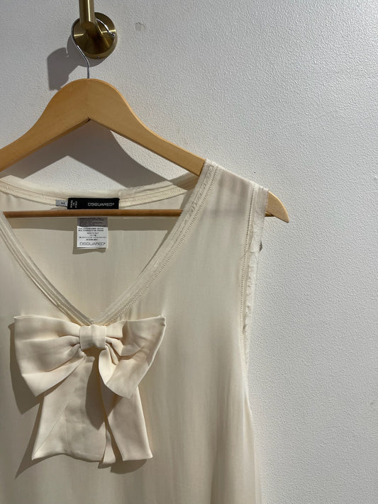 Top Dsquared écru T.40