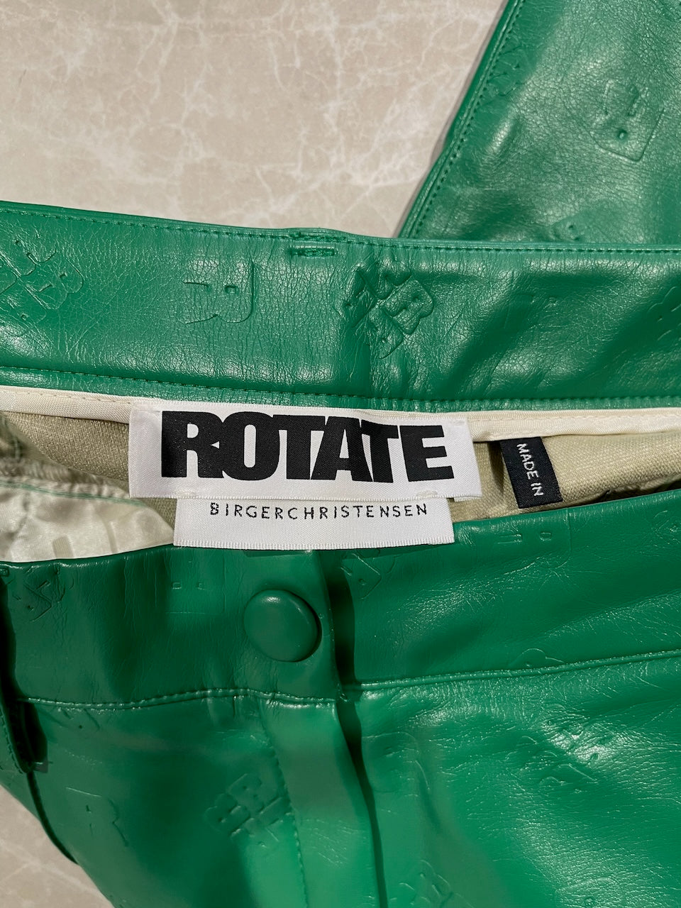 Pantalon Rotate vert T.40