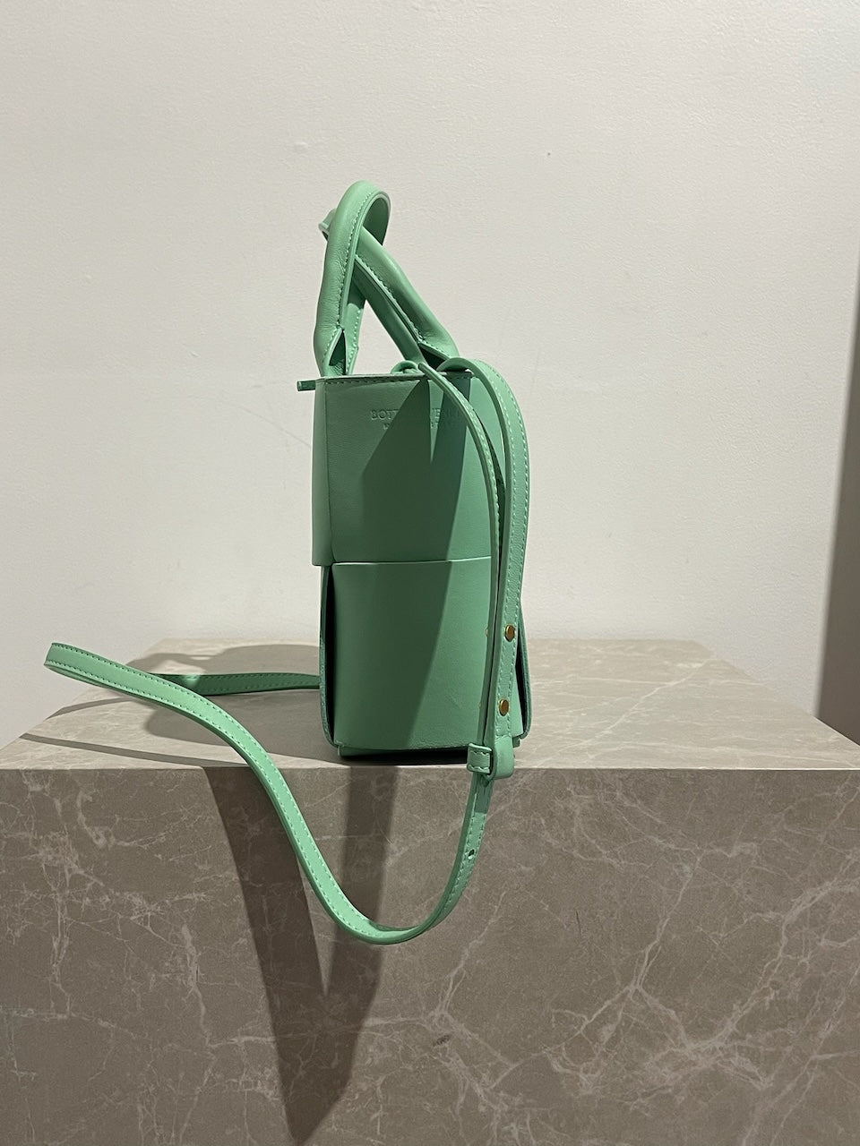 Sac Bottega Veneta Arco mini vert