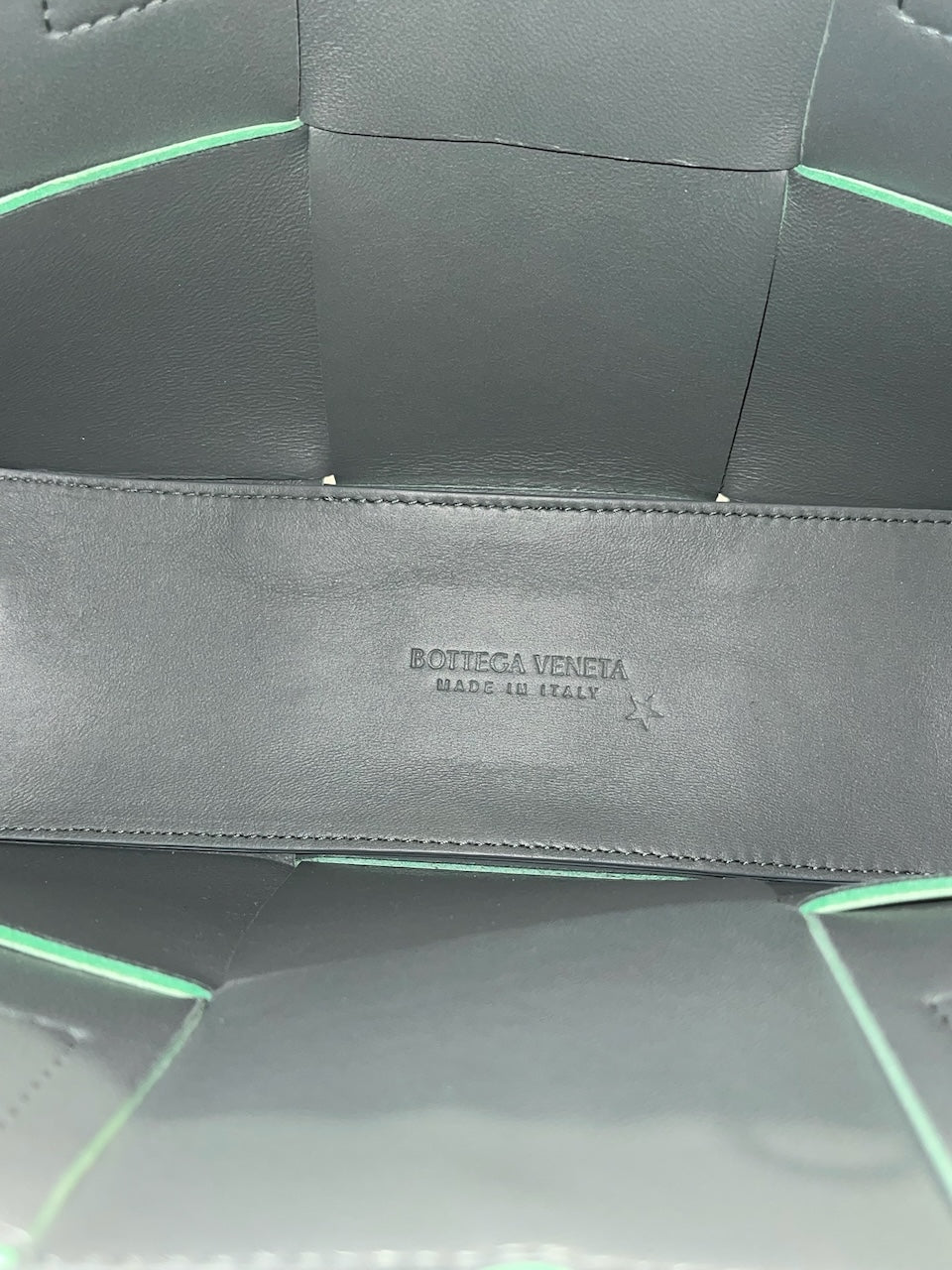 Sac Bottega Veneta Arco mini vert