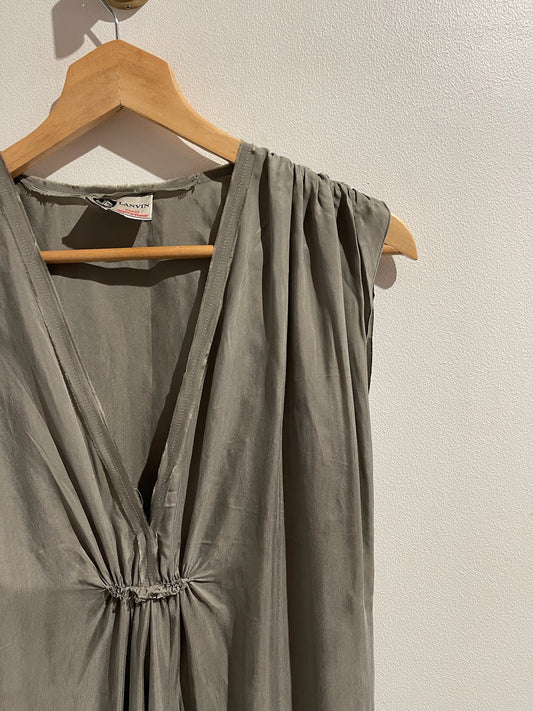 Robe Lanvin grise T.36
