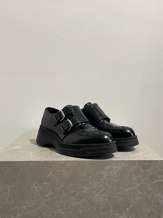 Derbies Hermes noires T.37