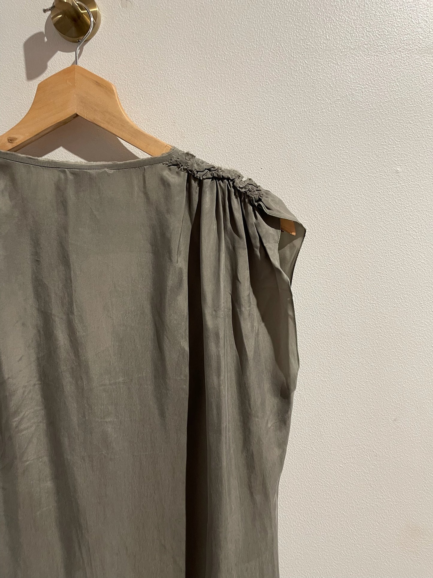 Robe Lanvin grise T.36