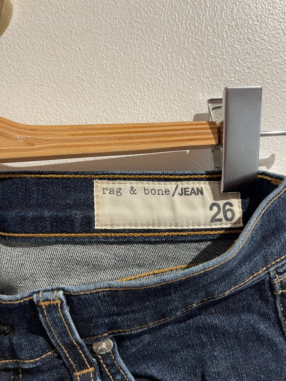 Jeans Rag & bone bleu T.26