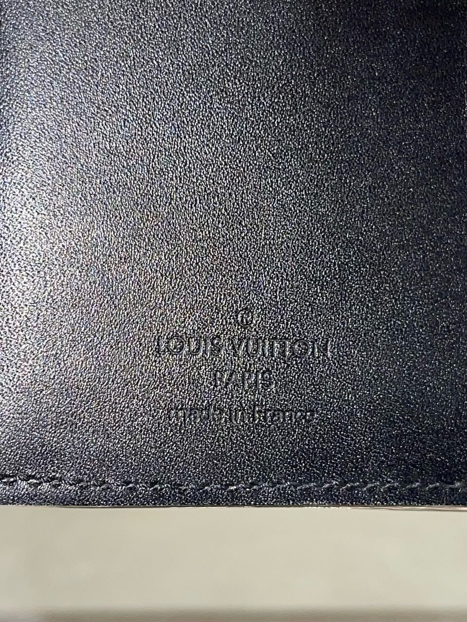 Portefeuille Louis Vuitton noir