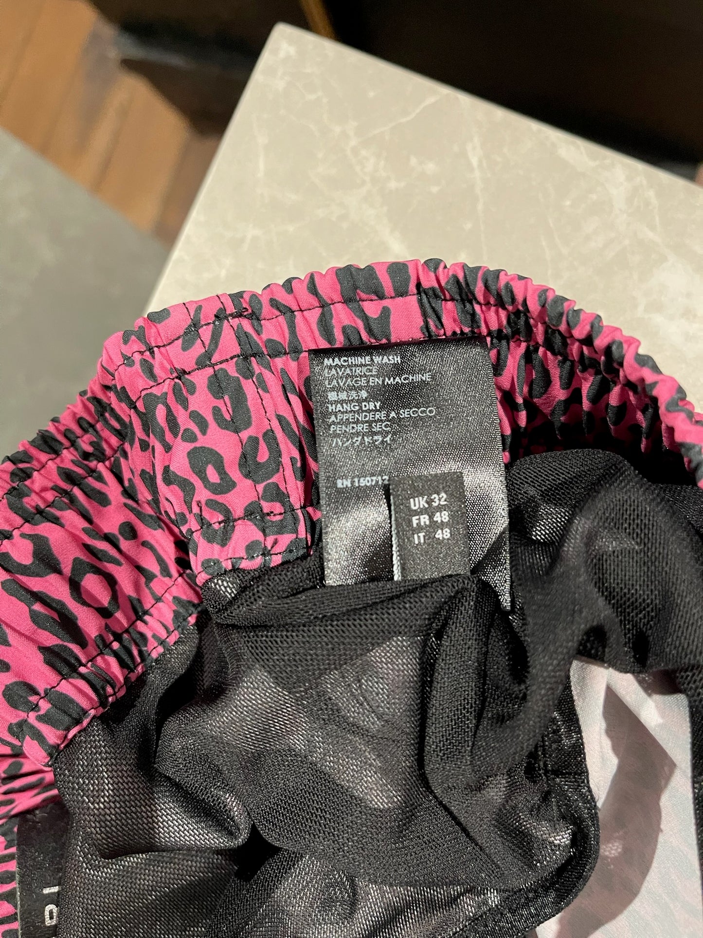 Short de bain Amiri rose T.M
