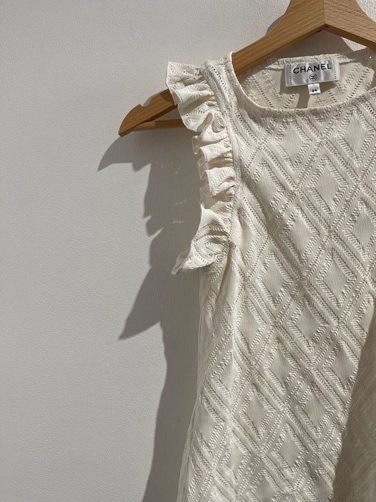 Top Chanel blanc T.34