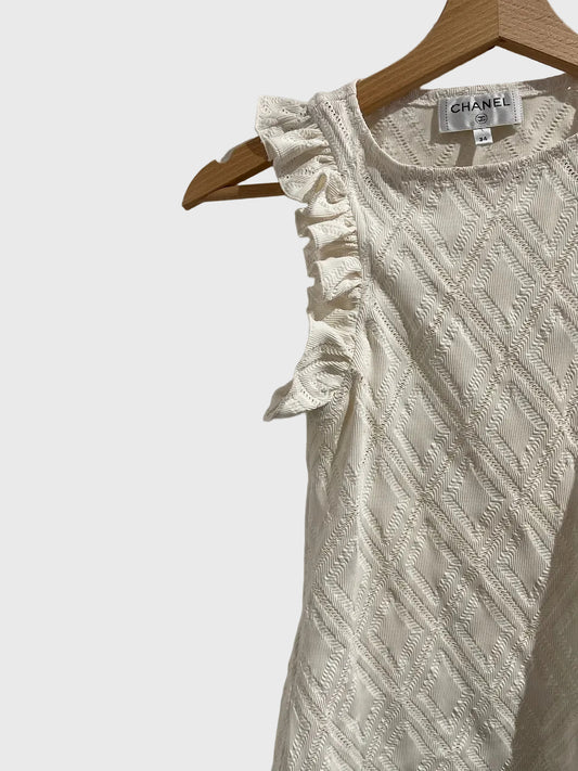 Top Chanel blanc T.34