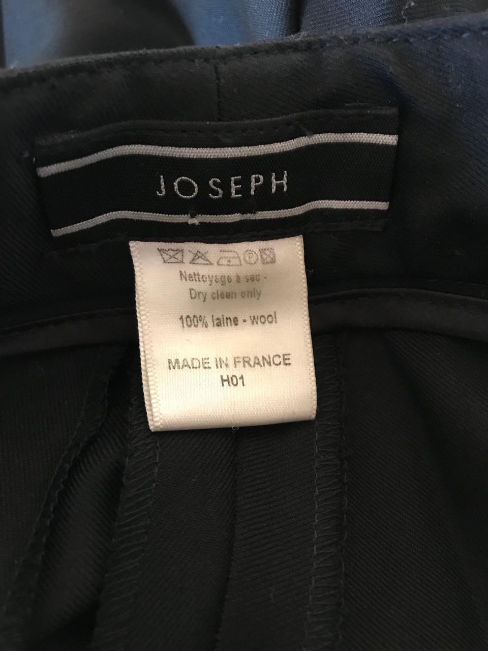 Pantalon Joseph Noir T.34