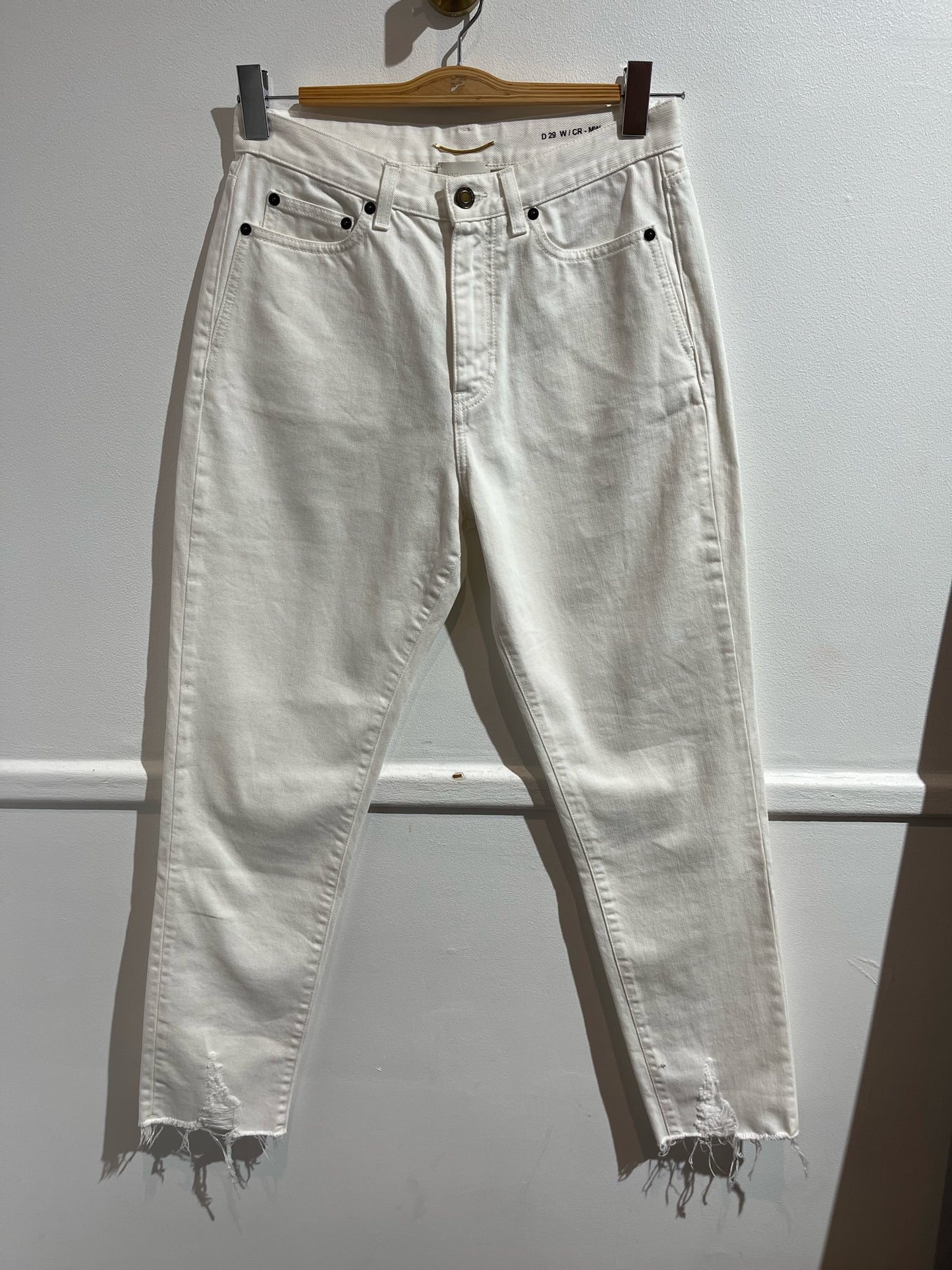 Jeans Saint Laurent blanc T.29