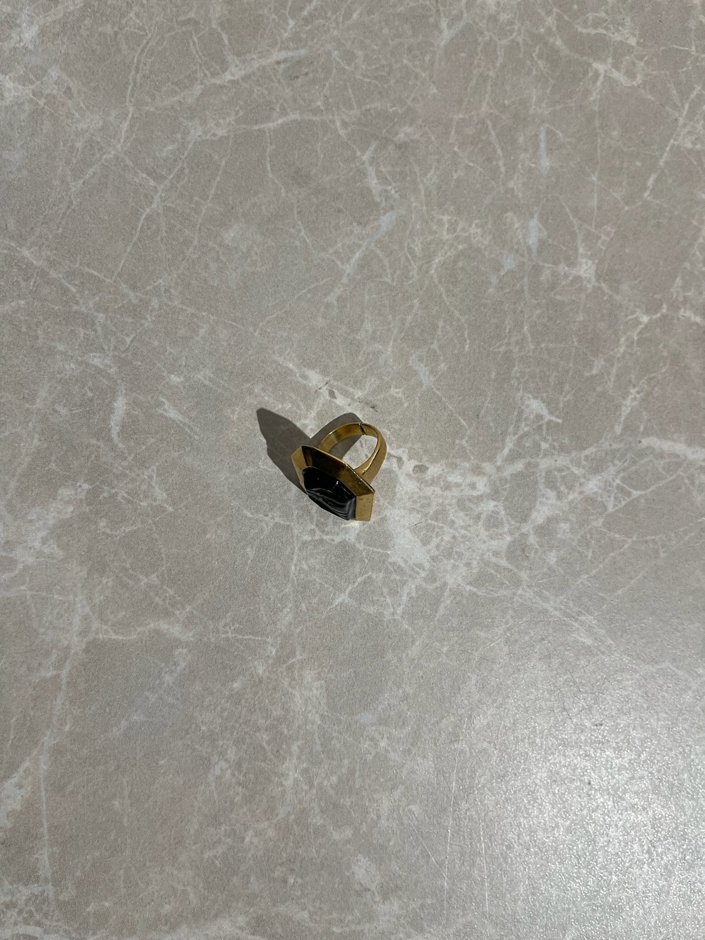 Bague Balmain dorée