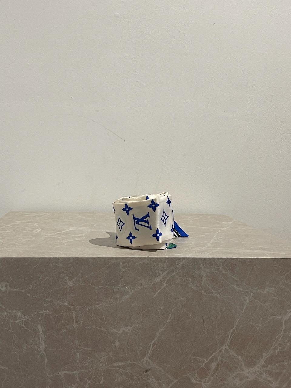 Bandeau Louis Vuitton bleu et vert