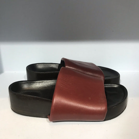 Mules Celine bordeaux T.38
