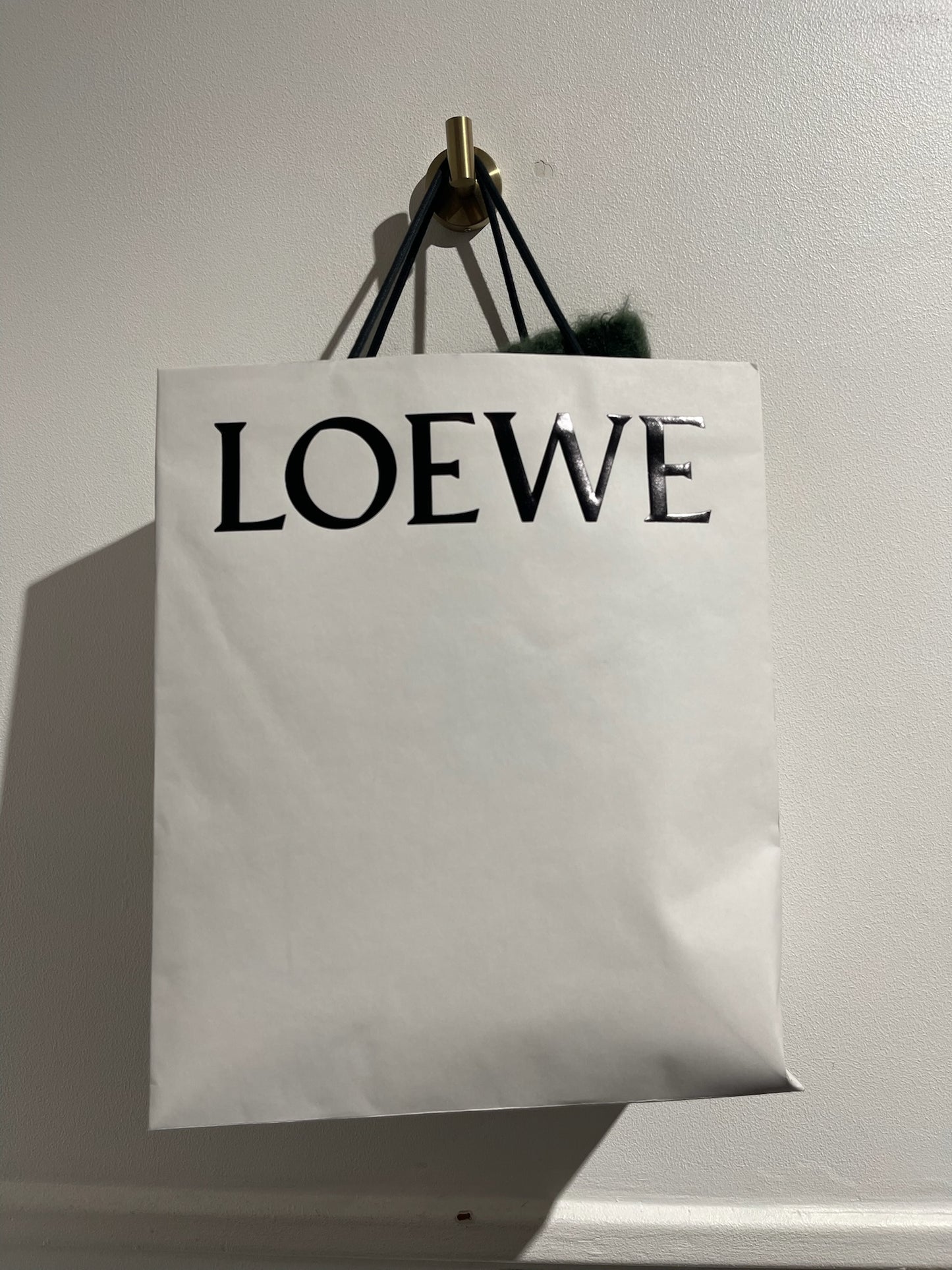 Echarpe Loewe verte