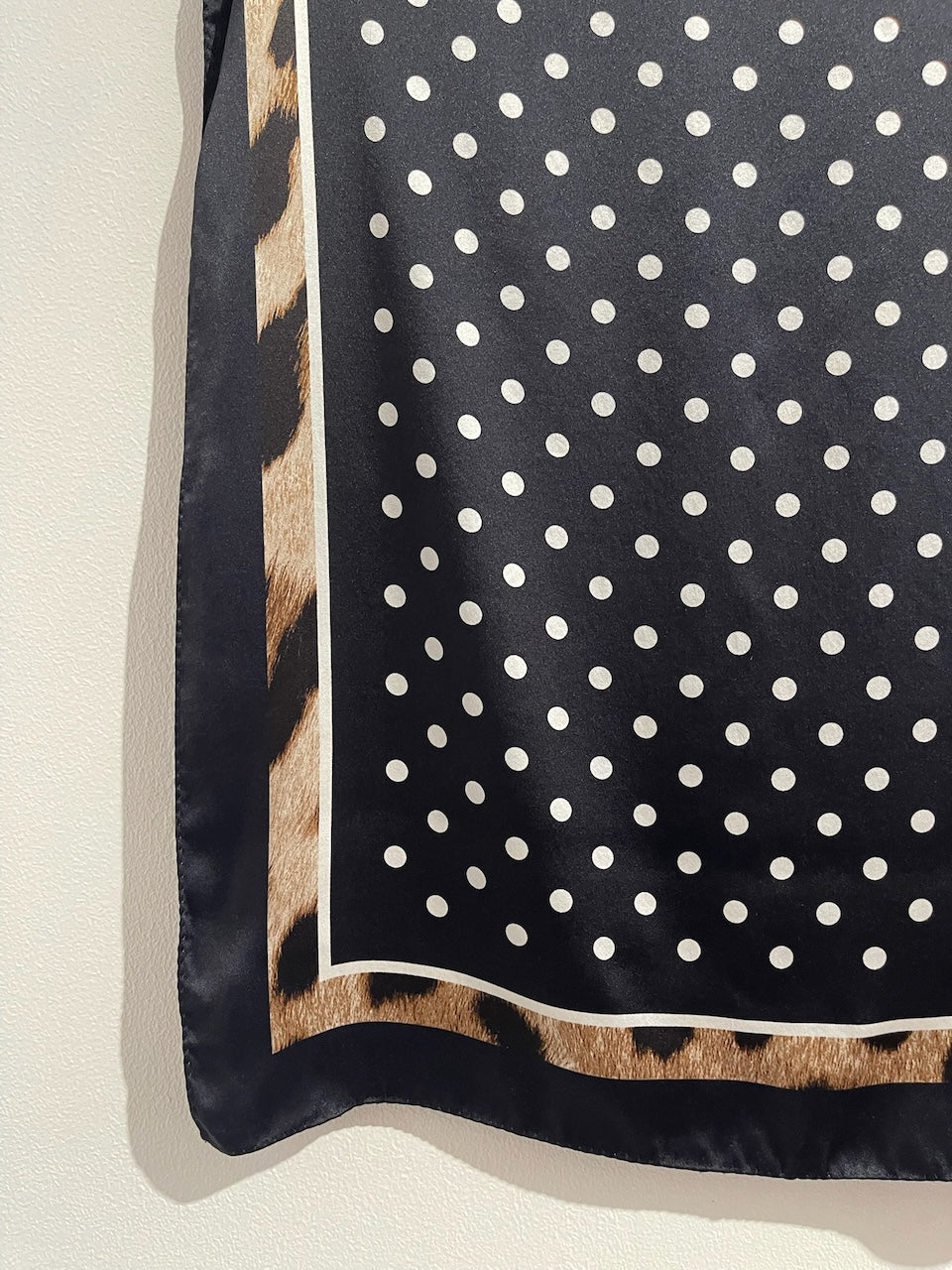 Foulard Dolce & Gabbana noir