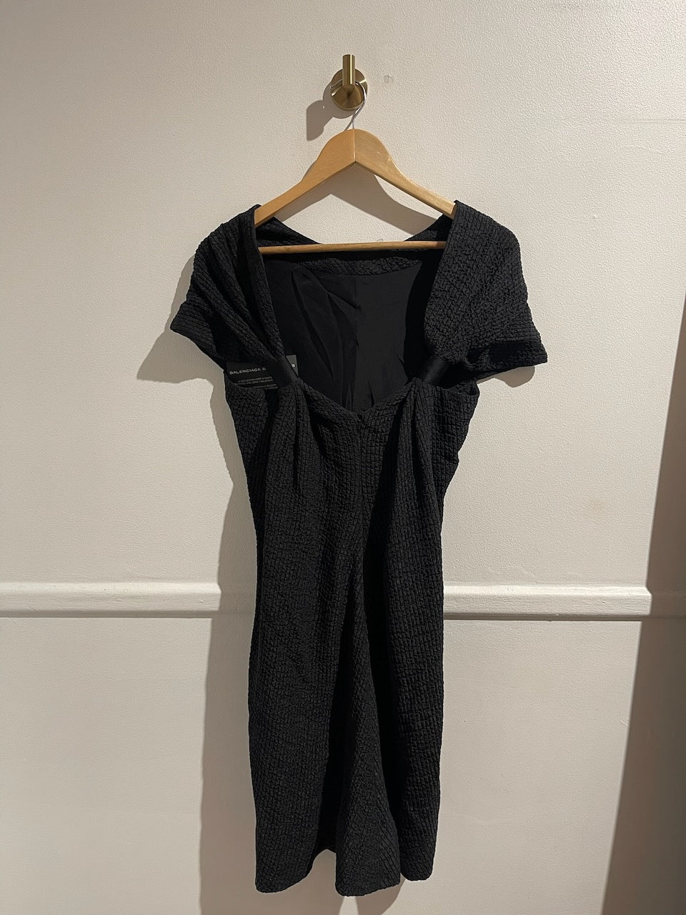 Robe Balenciaga noire T.40