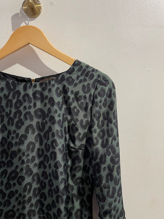 Robe Louis Vuitton léopard T.36