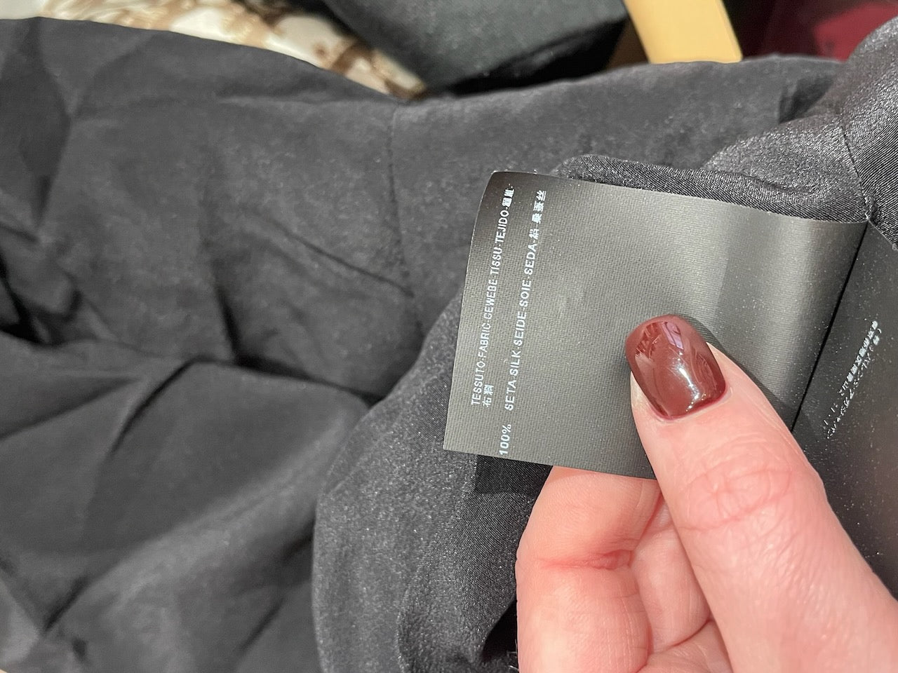 Robe Balenciaga noire T.40