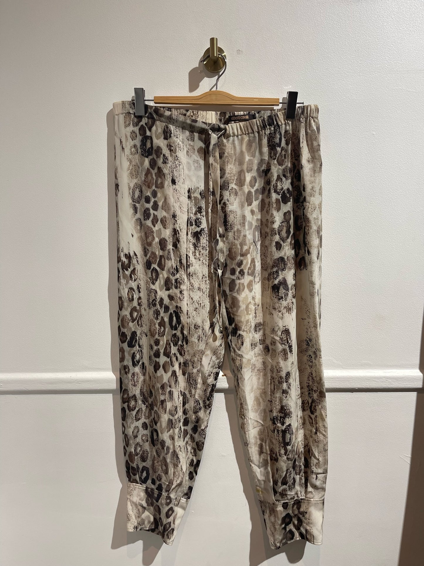 Pantalon Roberto Cavalli beige T.40