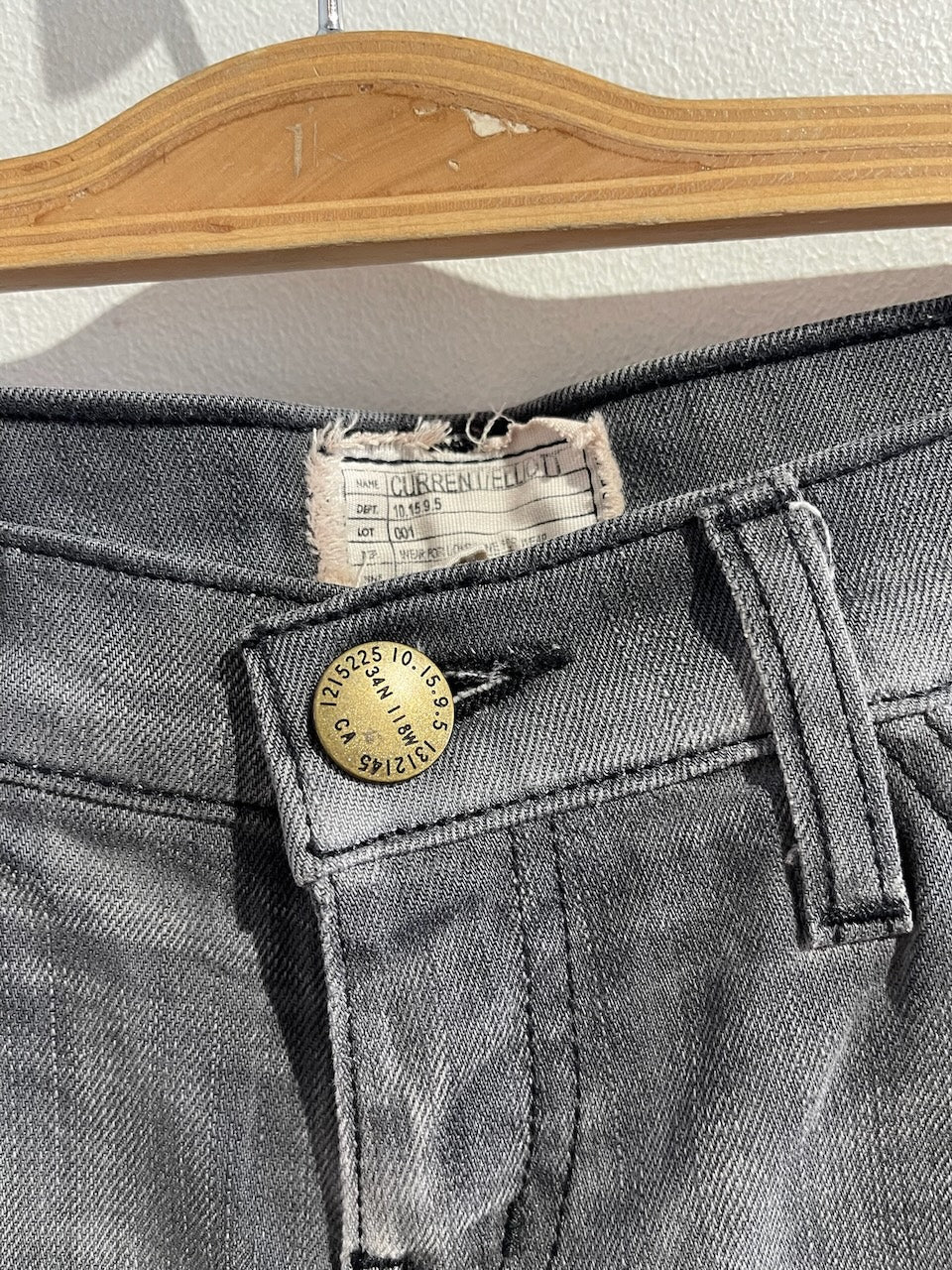 Jeans Current/Elliott gris T.26