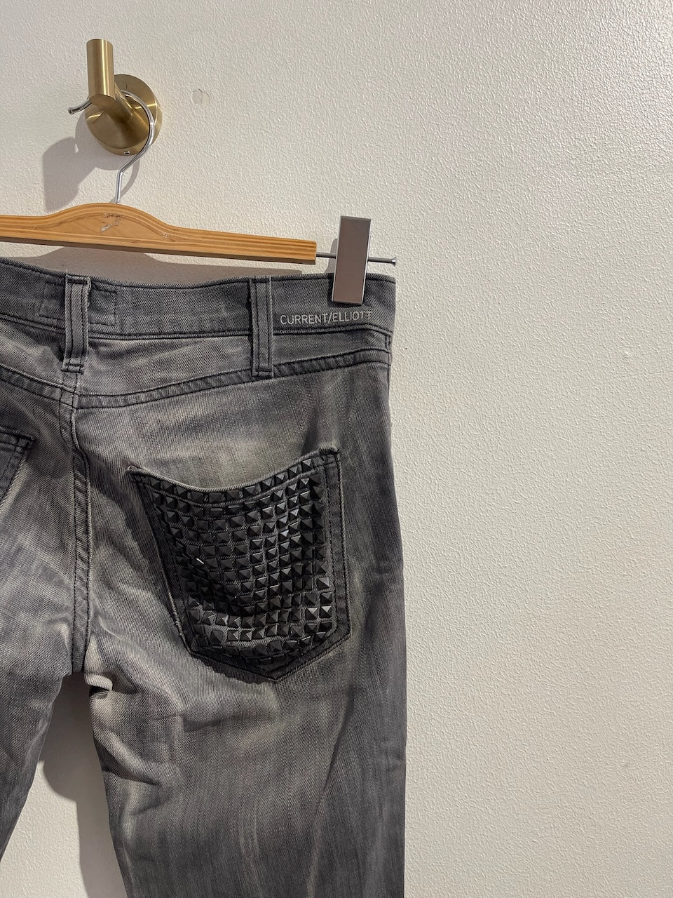 Jeans Current/Elliott gris T.26