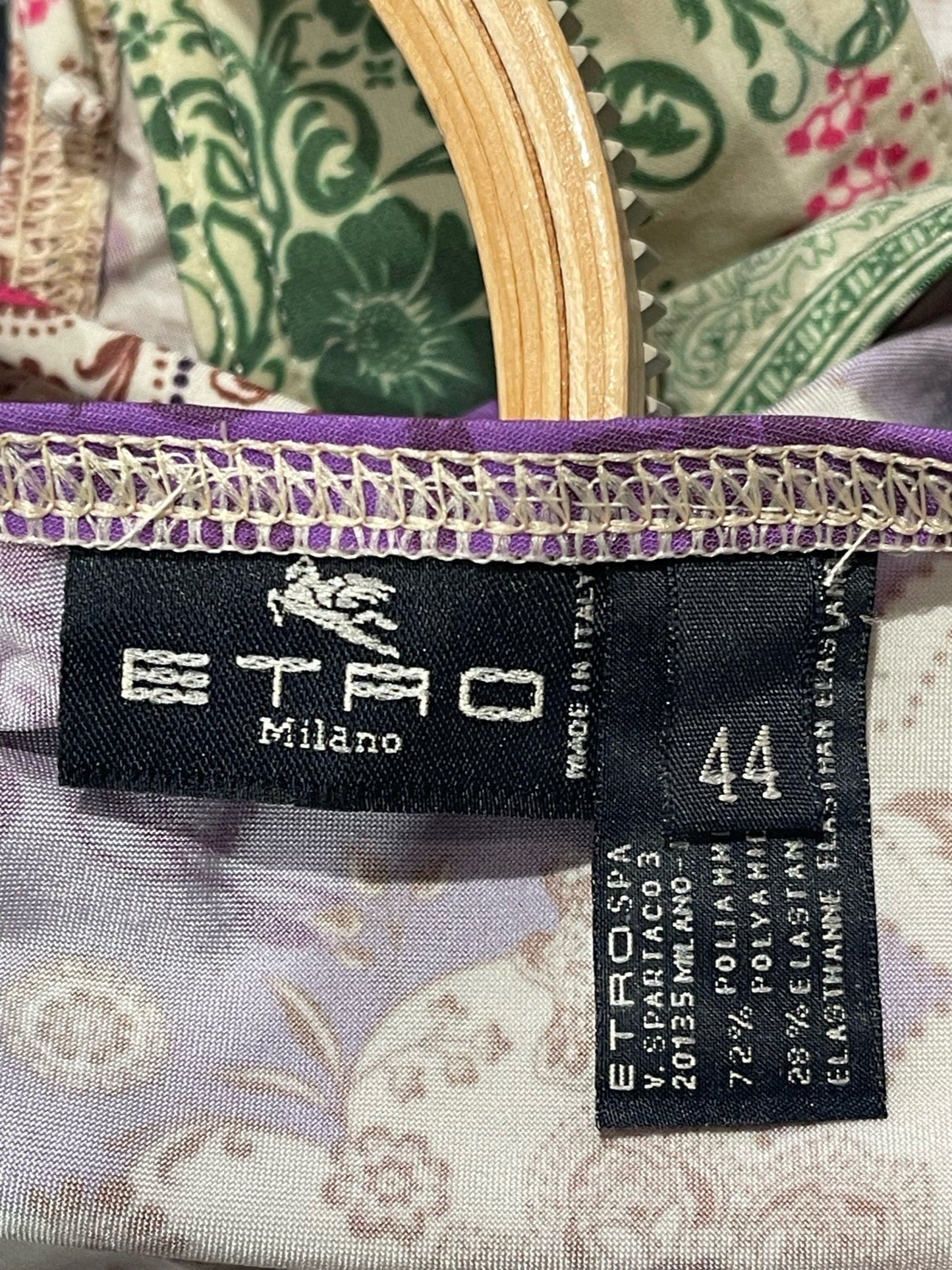 Maillot de bain Etro violet T.40