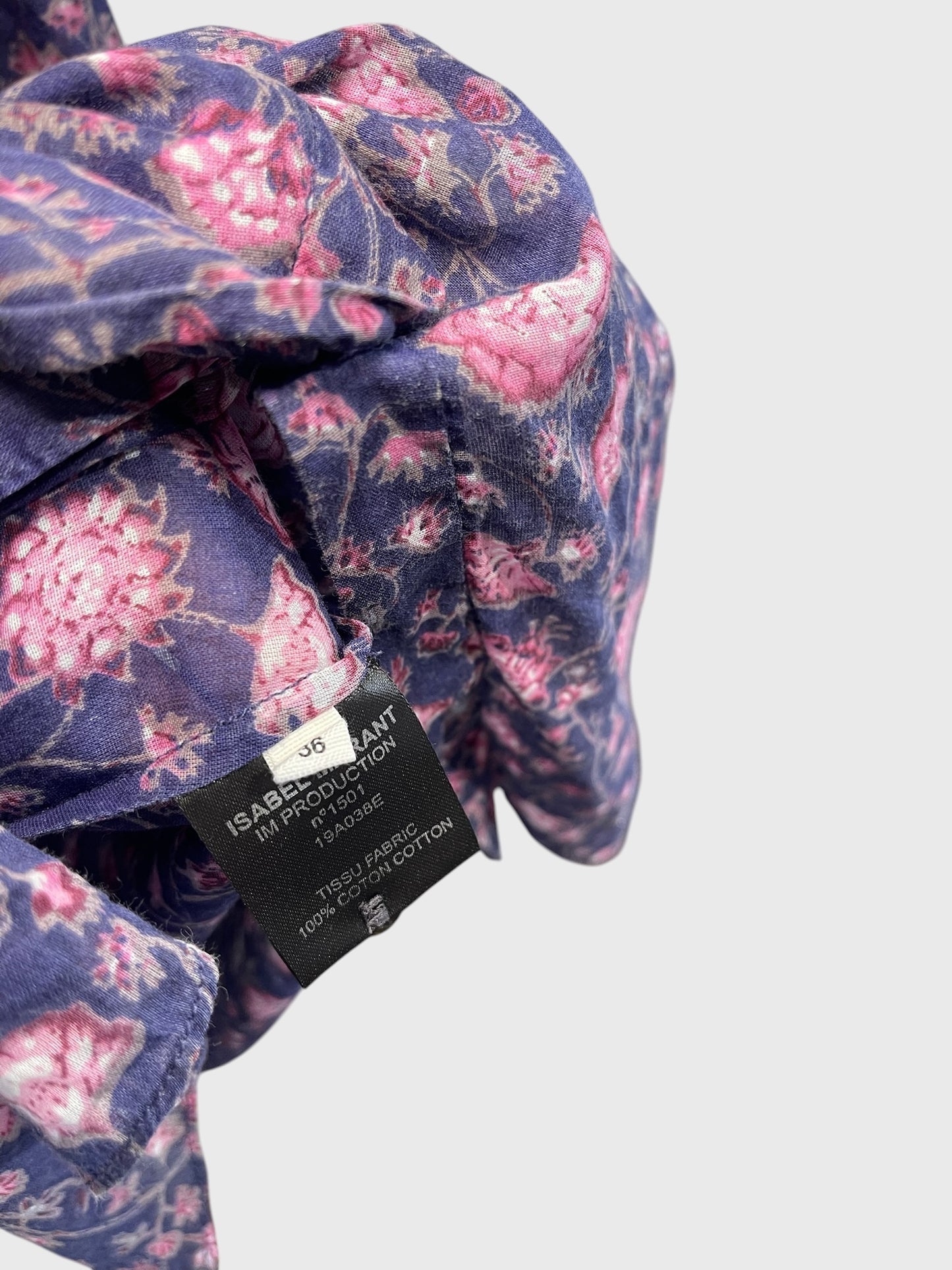 Robe Isabel Marant bleue T.36