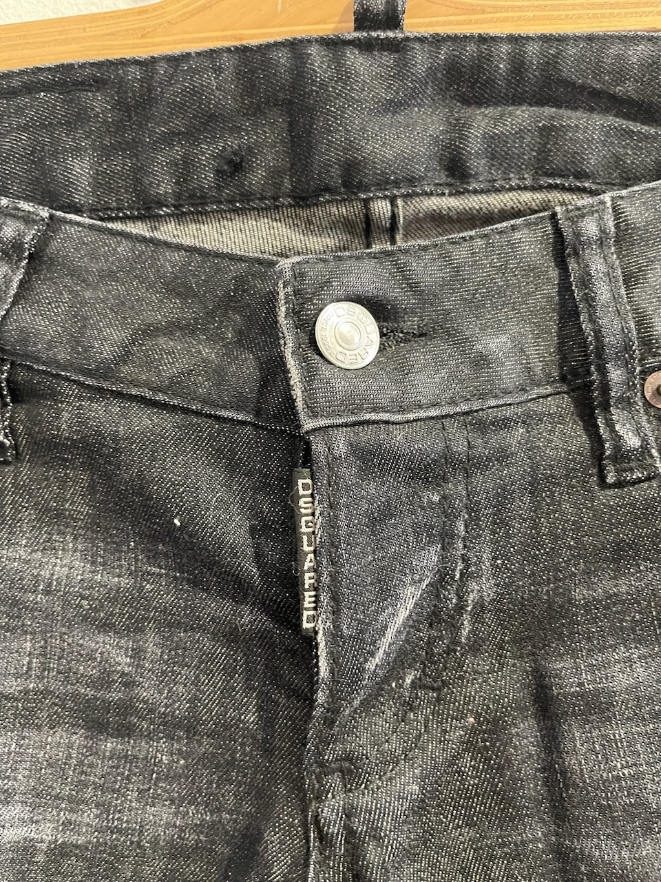 Jeans Dsquared noir T.36