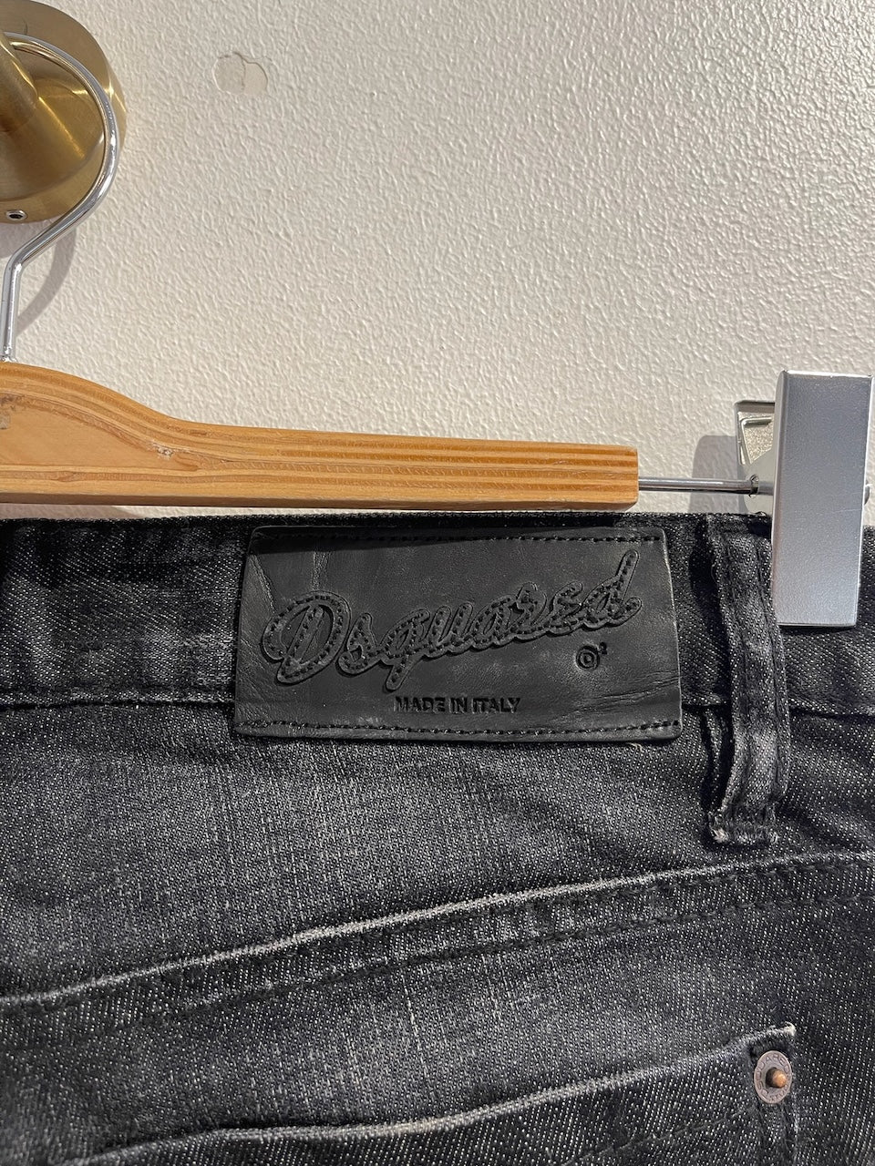 Jeans Dsquared noir T.36