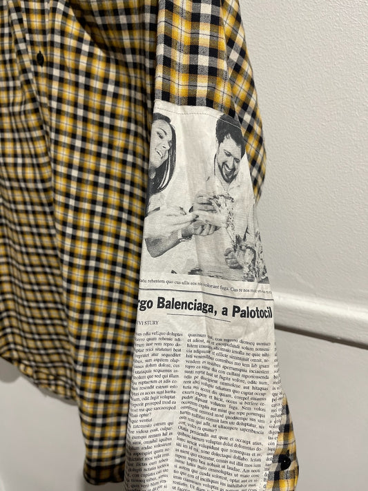 Chemise Balenciaga jaune T.36