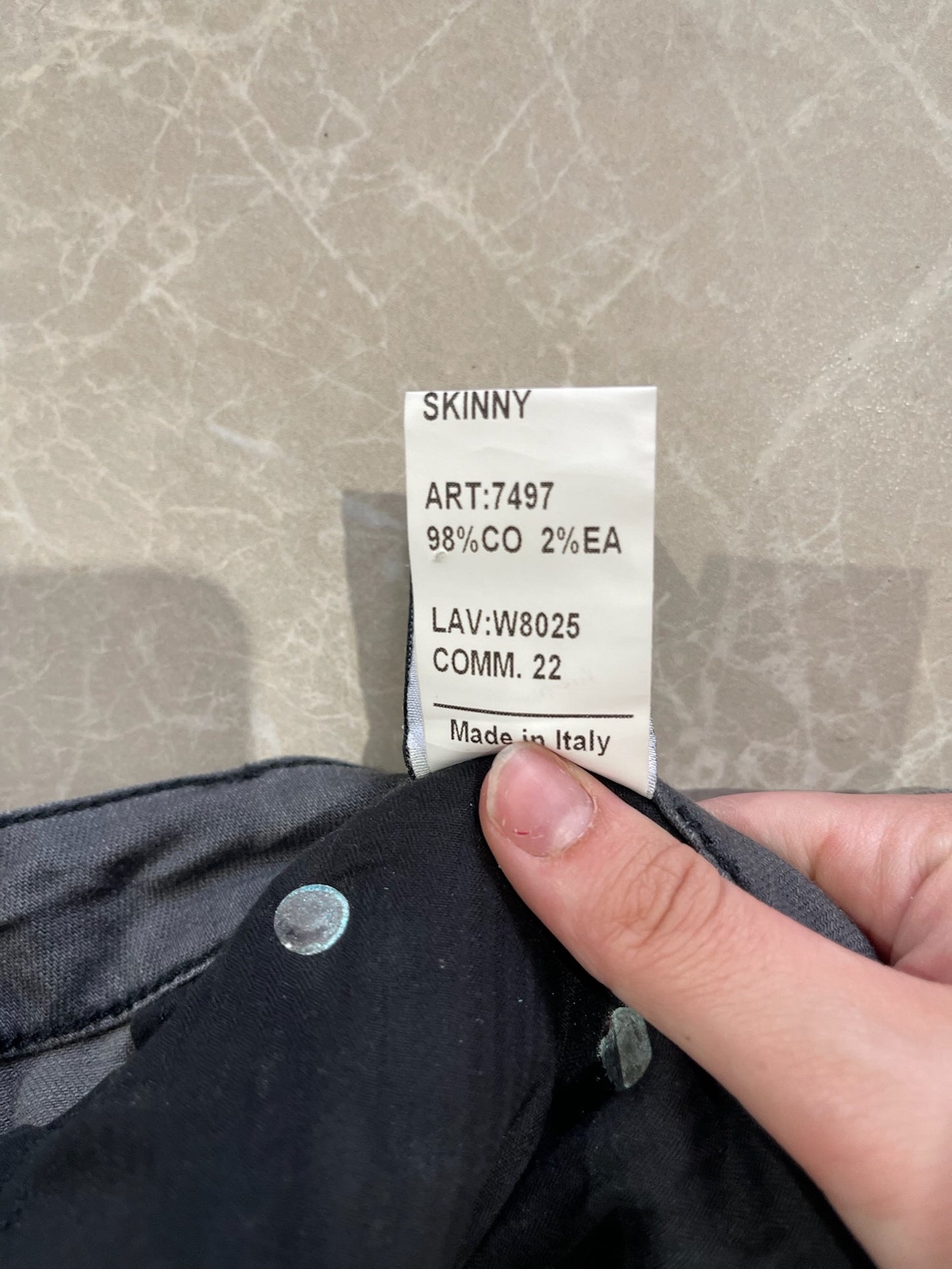 Jeans R13 gris T.26