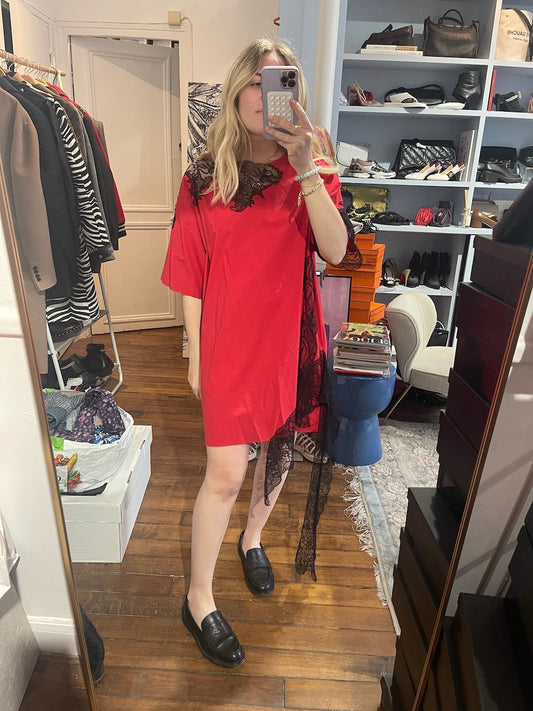 Robe Marques Almeida rouge T.M